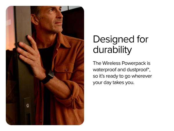 Whoop Wireless PowerPack Designed for Durability - mobile