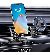 EEEKit Magnetic Phone Holder for CD Slot and Vent, 20 Strong N52 Magnets Car Mount, Pop Grip Ring...