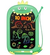 Toddler Toys Age 1-2,10IN Drawing Tablet Doodle Board LCD Writing Tablet for Kids,Learning Toys f...