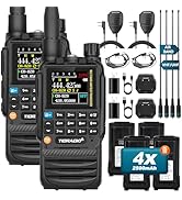 TIDRADIO TD-H3 Multi-Band Ham Handheld Radio, Two Way Radios with USB-C Programming &amp; Charging, L...