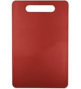 Fotouzy Plastic Utility Cutting Board with Handles, Food Safe PP Material, BPA Free, Dishwasher S...