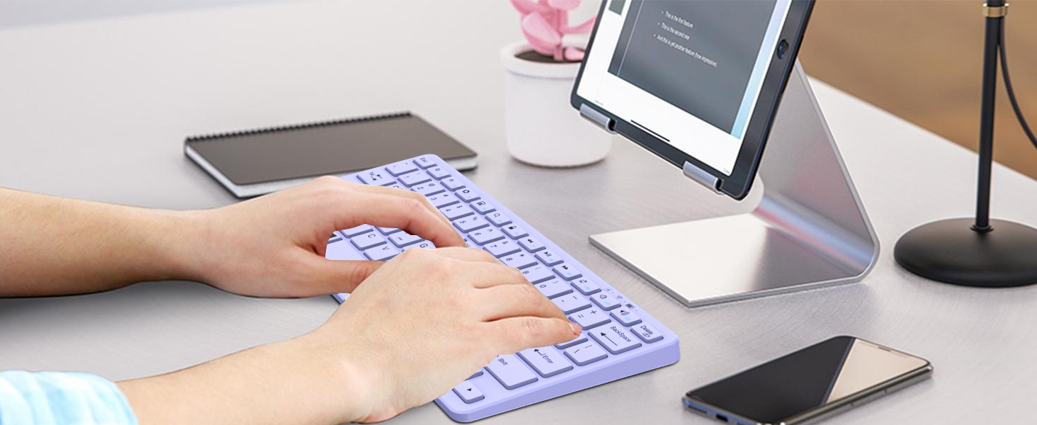 Bluetooth Keyboard for iPad-6