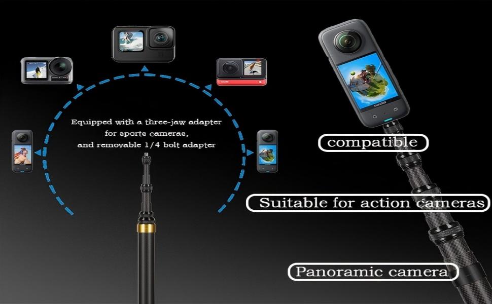 suitable for action cameras