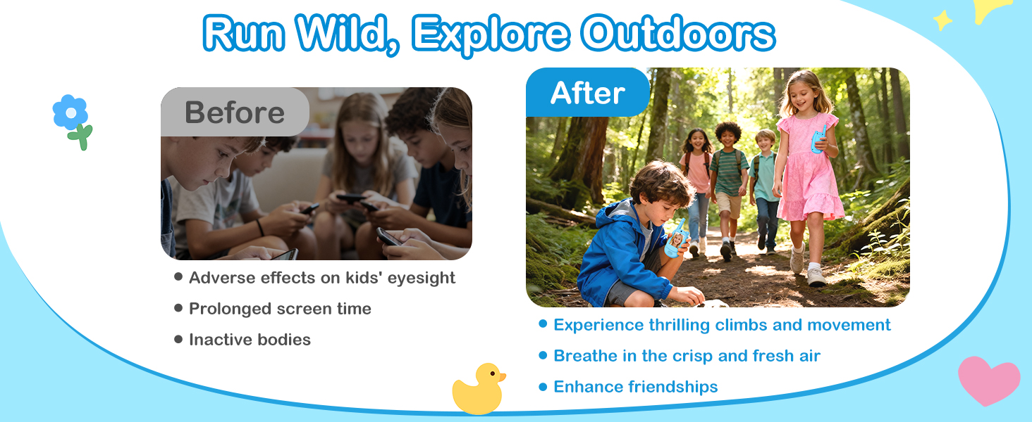 kids video walkie talkie