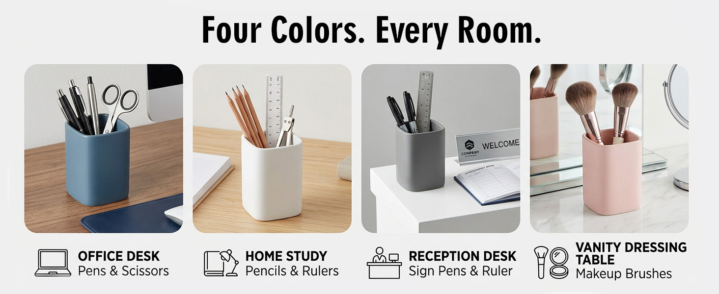 aesthetic pen holder