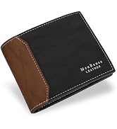 WisePoint Bifold Wallets, PU Leather Wallets for Men Versatile Mens Wallet with 6 Card Slots, Car...