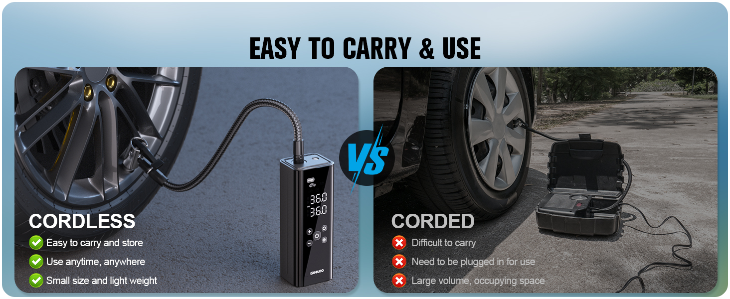 air tire pump