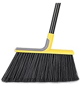Outdoor Broom for Floor Cleaning,58" Heavy-Duty Commercial Broom for Sweeping Concrete Courtyard ...