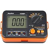 Digital Insulation Resistance Tester Megohmmeter Meter DCV ACV Megohm Meter DC250/500/1000V AC750V