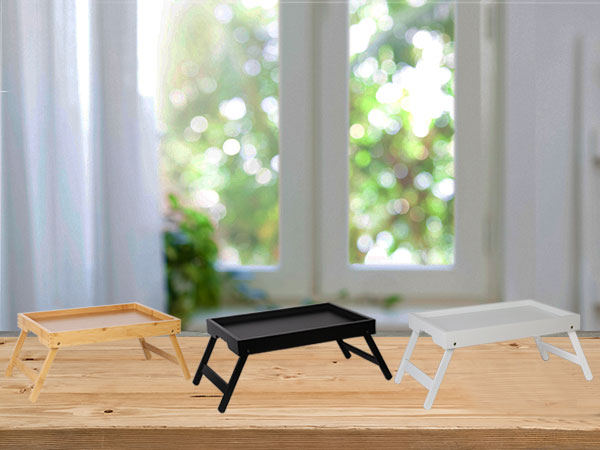 bed trays for eating and laptops