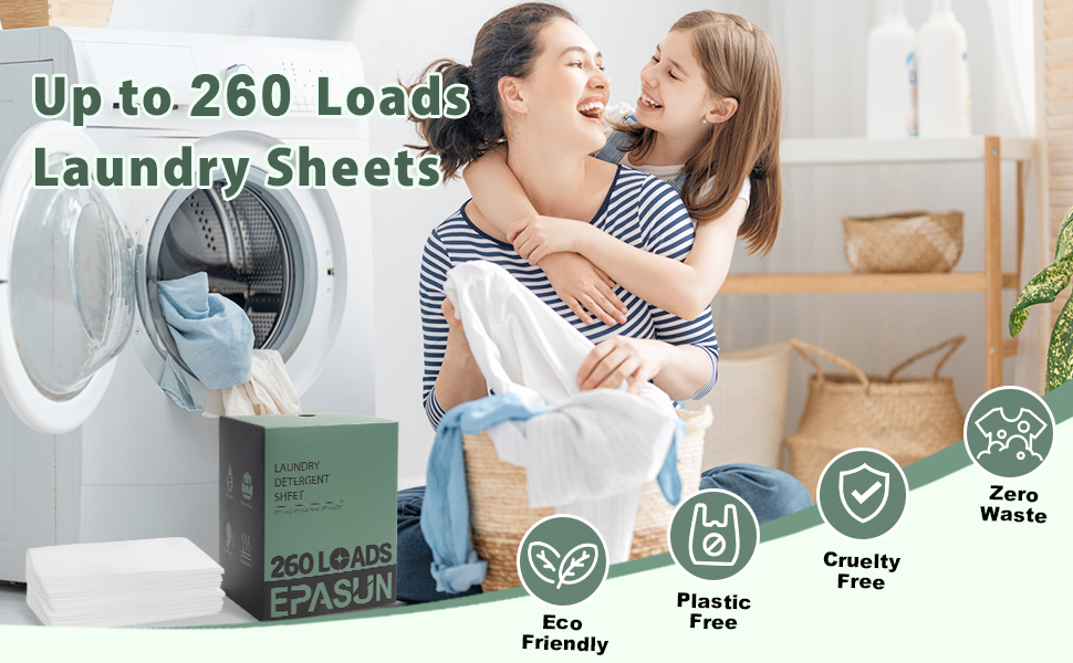 Laundry Detergent Sheets