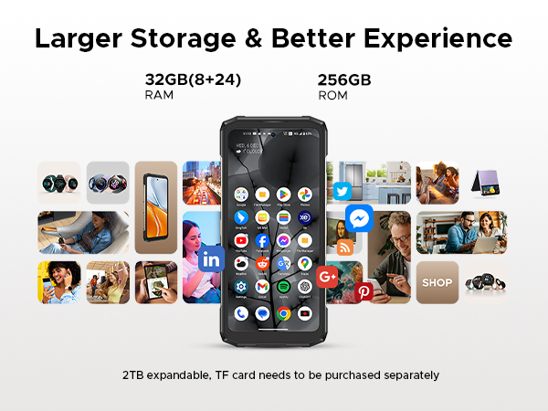 Blade20turbo rugged phone