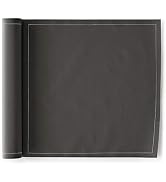 MY DRAP Cloth Washable and Reusable Dinner Napkin - 12.6 x 12.6 in (24 Per Roll, Cotton Antracite...