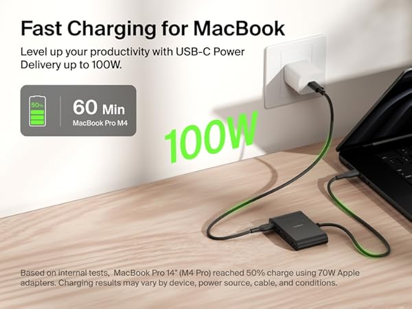 Belkin Connect USB-C to 4-Port USB-C Hub