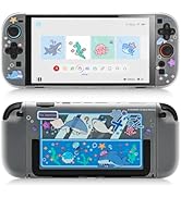 GeekShare Slim Cover Case Compatible with Switch 2, Shock-Absorption and Anti-Scratch PC Cover Sk...