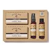 Waxed Canvas Care Kit by Otter Wax | Durable Rain Protection | Made in the USA | Waterproof Canva...