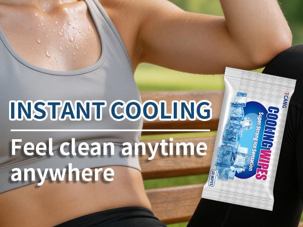 Disposable Cooling Wipes