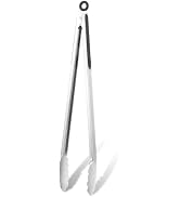Balamno 16 Inch Extra Long Grill Tongs Metal BBQ Tongs, Premium Stainless Steel Tongs For Serving...