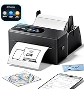 Phomemo PM64Air AirPrint Thermal Label Printer with Touch Screen, Wireless Wi-Fi Shipping Label P...