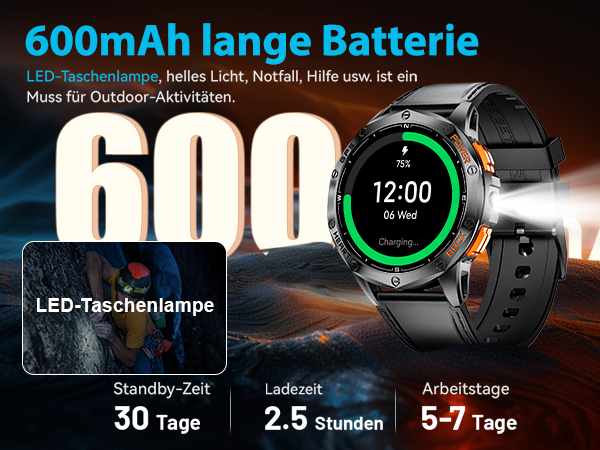 tactical smart watch waterproof watch for men watches for men waterproof