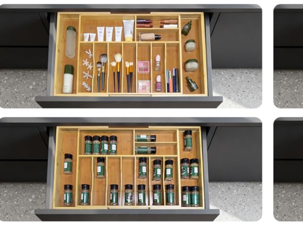 Extra large drawer organizer