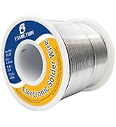 Essmetuin Tin Lead Rosin Core Solder Wire for Electrical Soldering, Circuit Board, DIY Home Appli...