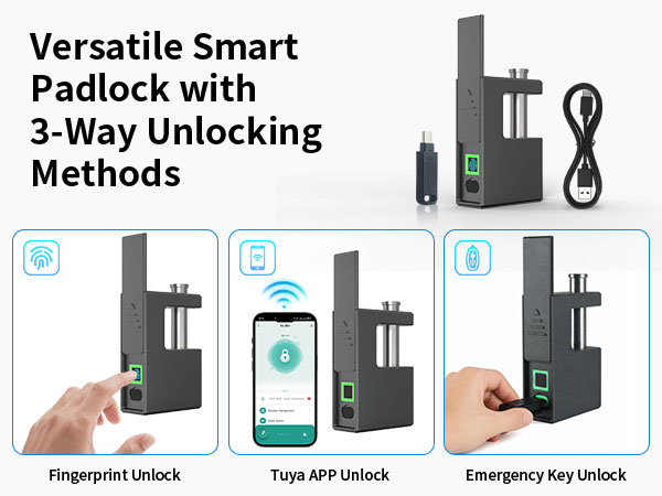 smart padlock outdoor