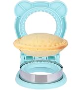 Sandwich Cutter and Sealer, Stainless Steel Uncrustable Sandwich Maker with Crimper,Round Circle ...
