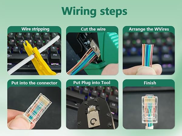 WEETOTUNG Wiring Steps Instructions