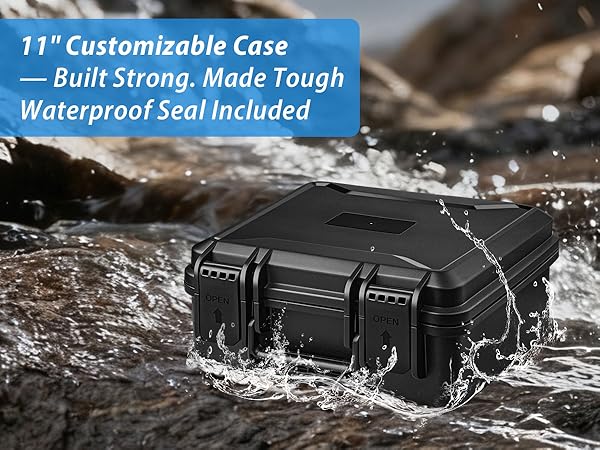 hard case with foam