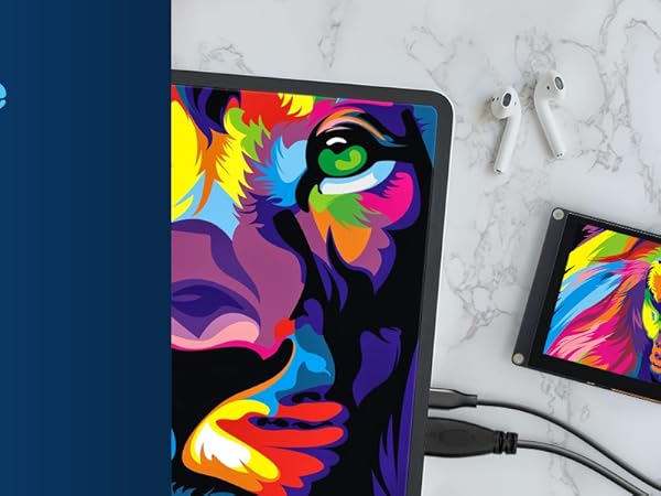 5 inch small monitor extend mode DIS05490T