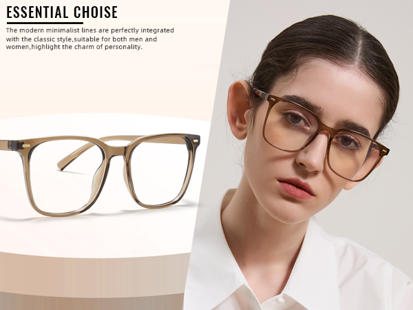 blue light glasses for women oversized