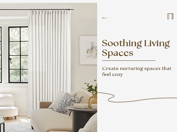 linen curtains bedroom