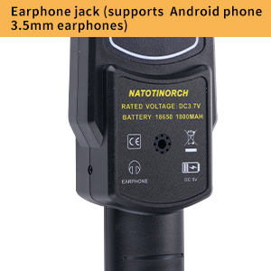 3.5mm headphone jack, compatible with external headphones