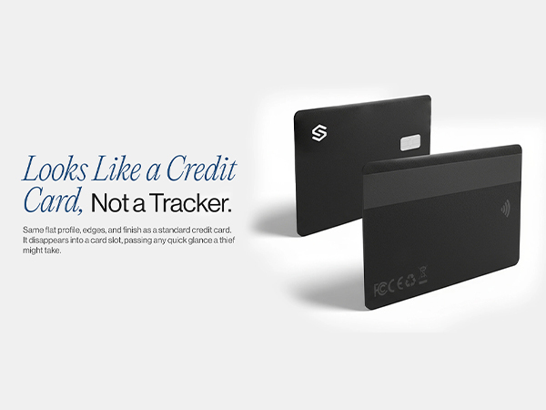 Looks Like A Credit Card, Not a Tracker