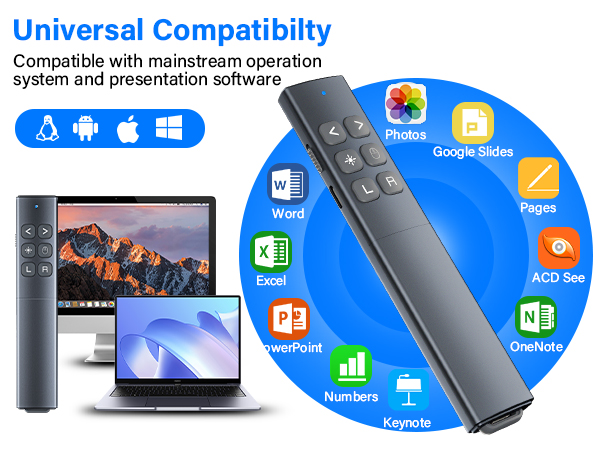 Presentation Clicker wireless presenter remote