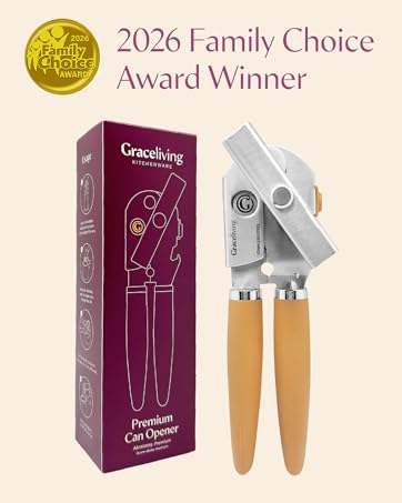 christmas gift can opener orange yellow cute easy open cutting daily kitchen gadget effortless award