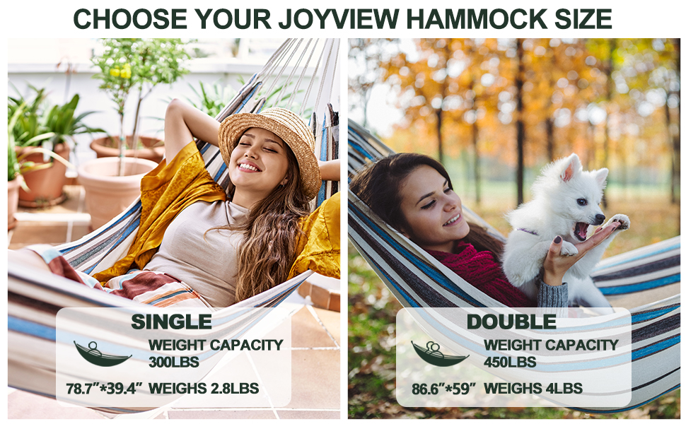 JoyView Brazilian Hammock