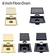 RANDOM 6-Inch floor drain