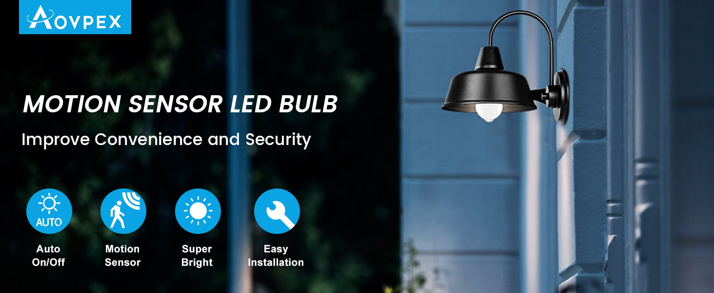 motion sensor light bulbs