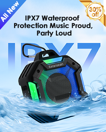 IPX7 Waterproof Shower Speaker