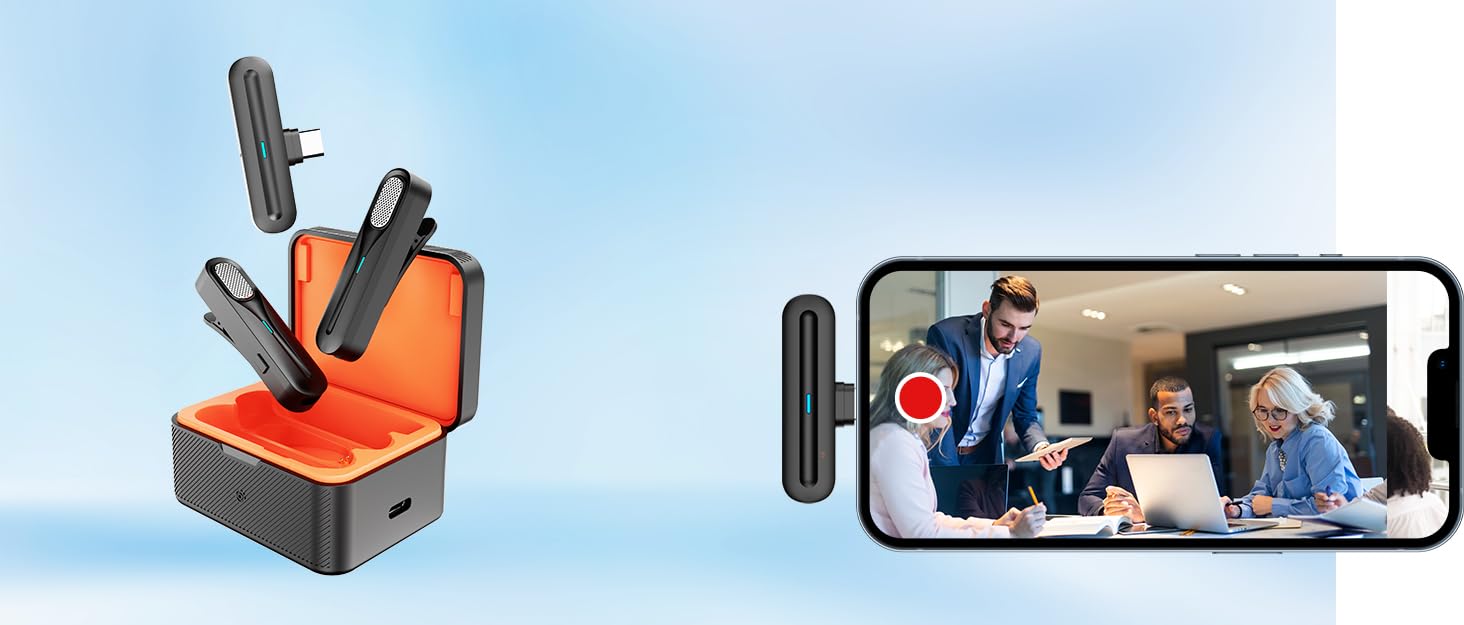 Wireless Lavalier Microphone for Android