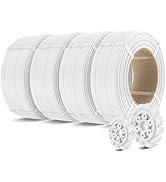 SUNLU 4KG PLA+2.0 3D Printer Filament Refill, High Toughness PLA+ Filament Bundle, No Spool 3D Fi...