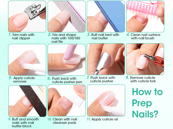 nail prep kit