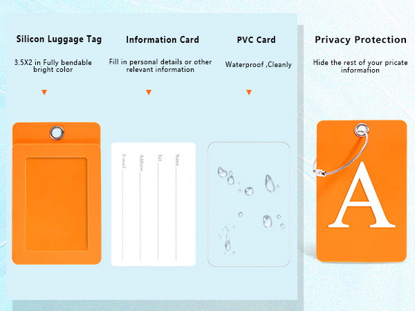 personalized luggage tags