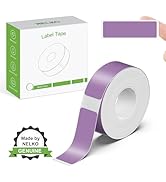 Nelko Genuine P21 Label Maker Tape, Adapted Label Print Paper, 14x40mm (0.55