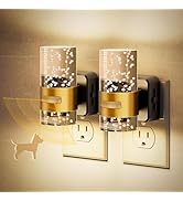 JandCase Motion Sensor Night Light, Night Lights Plug into Wall,2 Pack 3000K Soft White 0-100 LM ...