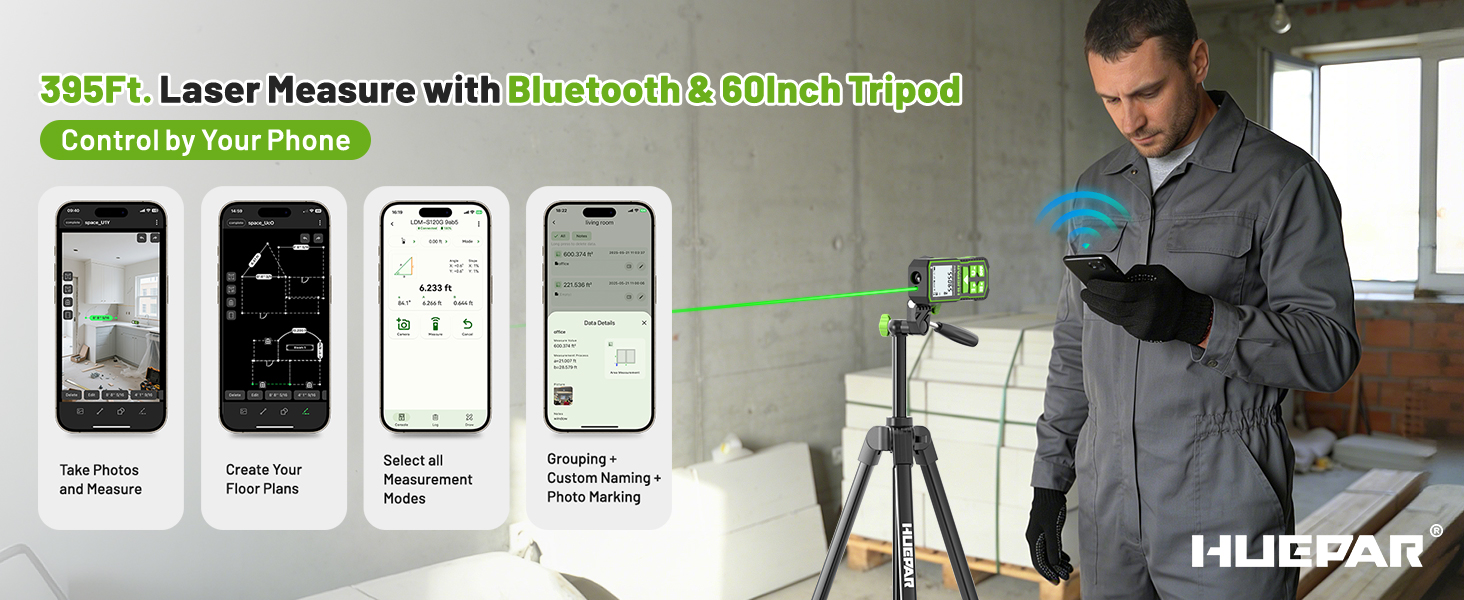 laser measuring tool