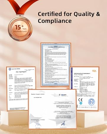 Certified for quality and compliance with ISO 9001, BSCI, and high-tech enterprise status