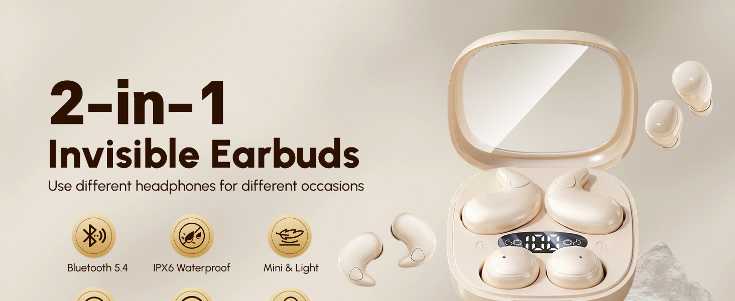 Sleep Earbuds Invisible Earbuds